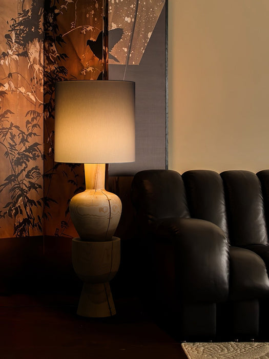 Sylvia Wood Floor Lamp - Simprolos