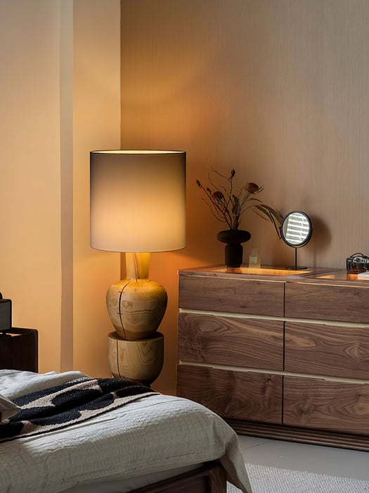 Sylvia Wood Floor Lamp - Simprolos