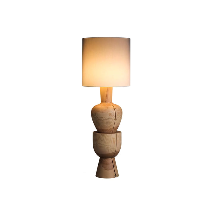 Sylvia Wood Floor Lamp - Simprolos