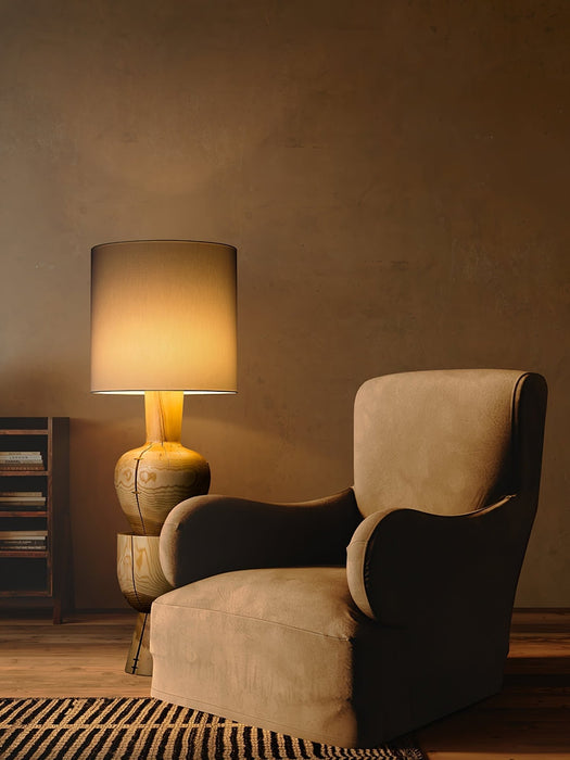 Sylvia Wood Floor Lamp - Simprolos