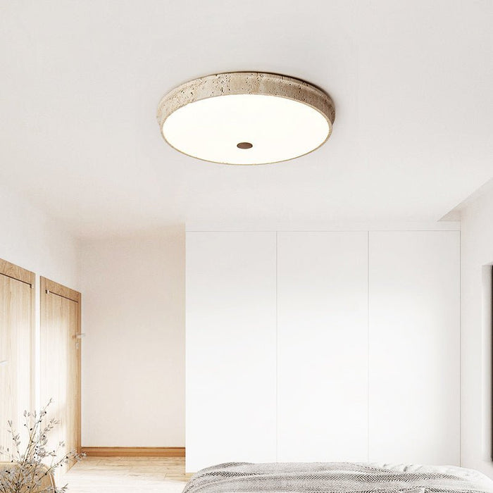 Talverra Stone Ceiling Lamp - Simprolos