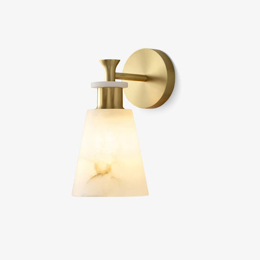 Tapered Alabaster Wall Sconce - Simprolos