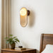 Tavian Arch Travertine Wall Lamp - Simprolos