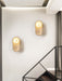 Tavian Arch Travertine Wall Lamp - Simprolos