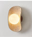 Tavian Halo Travertine Wall Lamp - Simprolos