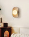 Tavian Halo Travertine Wall Lamp - Simprolos