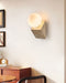 Tavian Orb Travertine Wall Lamp - Simprolos