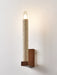 Tavian Travertine Candle Wall Lamp - Simprolos