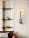 Tavian Travertine Candle Wall Lamp - Simprolos