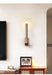 Tavian Travertine Candle Wall Lamp - Simprolos