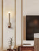 Tavian Travertine Candle Wall Lamp - Simprolos