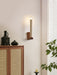 Tavian Travertine Candle Wall Lamp - Simprolos