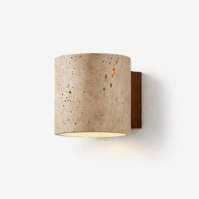 Tavian Travertine Wall Lamp - Simprolos