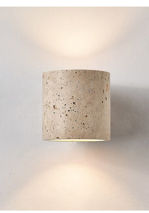 Tavian Travertine Wall Lamp - Simprolos