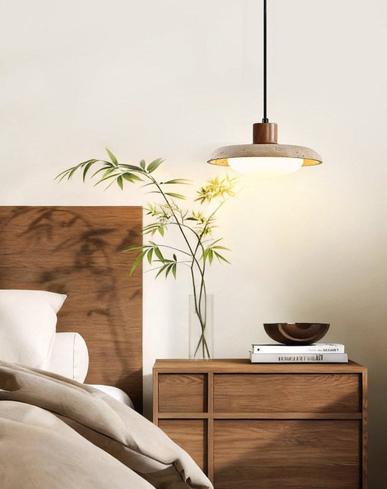 Tavola Travertine Pendant Light - Simprolos