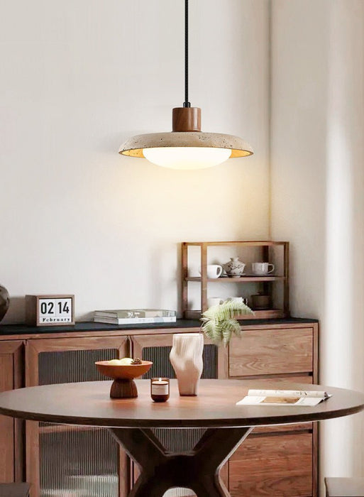 Tavola Travertine Pendant Light - Simprolos