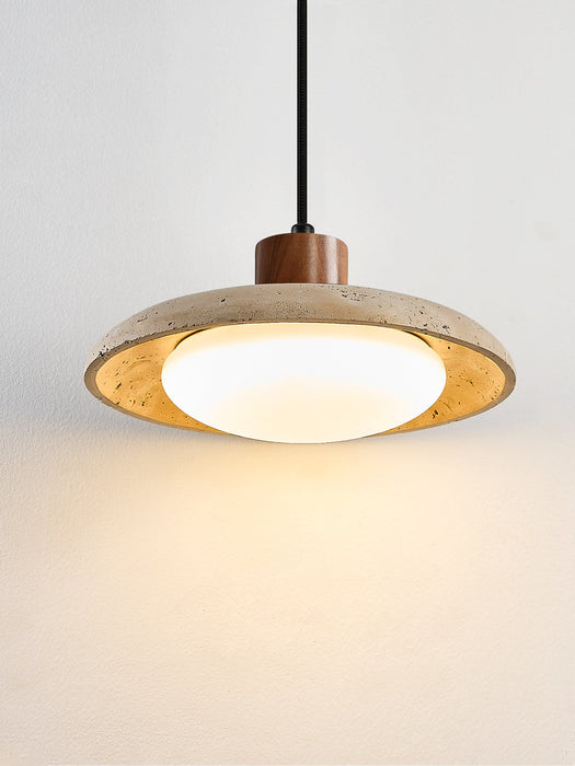 Tavola Travertine Pendant Light - Simprolos