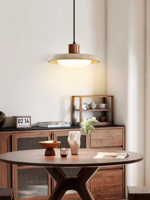 Tavola Travertine Pendant Light - Simprolos