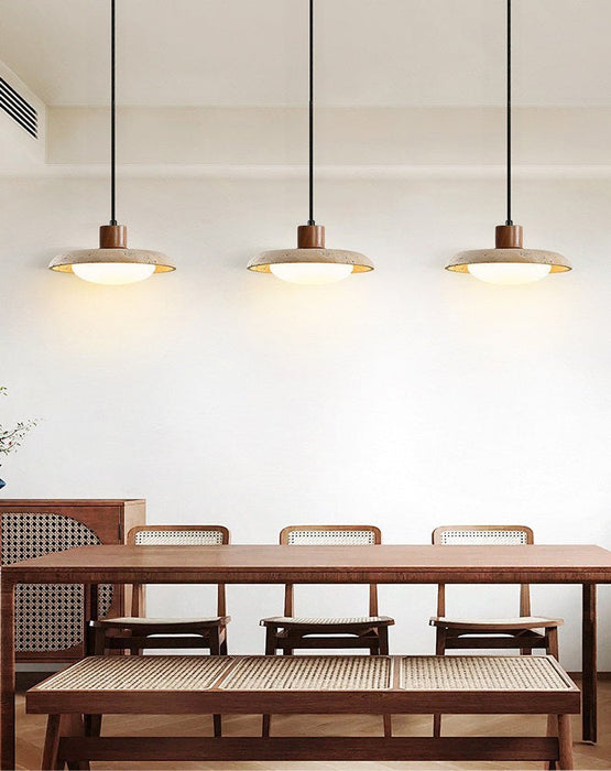 Tavola Travertine Pendant Light - Simprolos