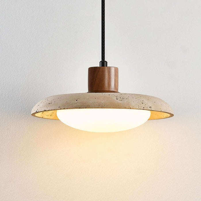 Tavola Travertine Pendant Light - Simprolos
