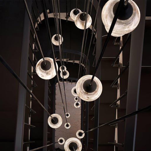 TEN MA DO Alabaster Pendant Lamp - Simprolos