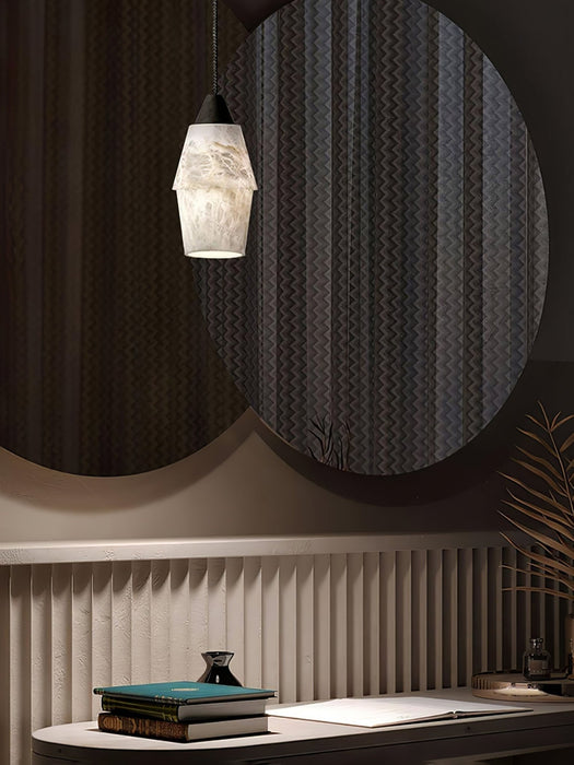 TEN MA DO Alabaster Pendant Lamp - Simprolos