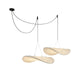 Tense Silk Pendant Light - Simprolos