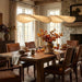 Tense Silk Pendant Light - Simprolos