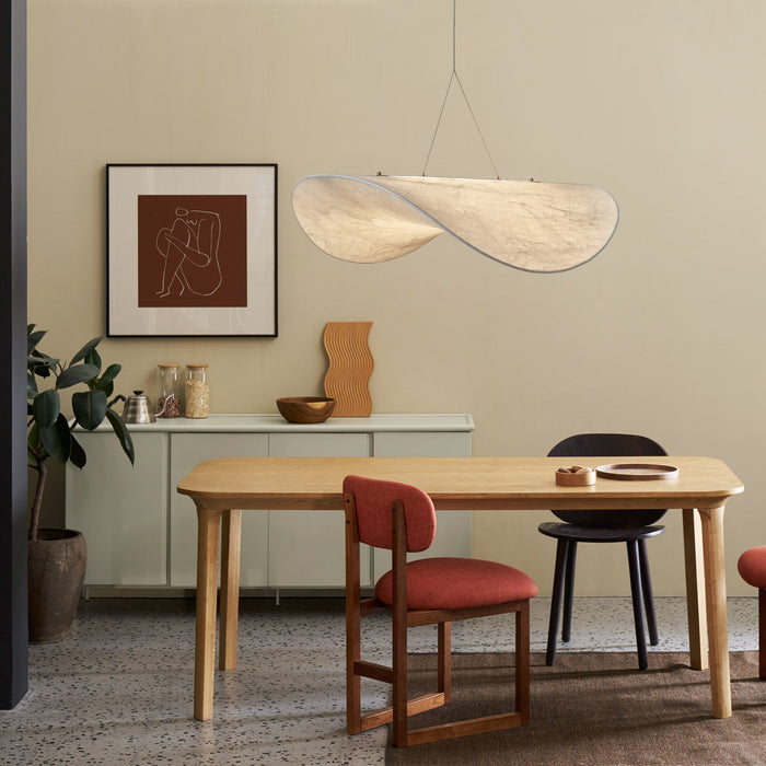 Tense Silk Pendant Light - Simprolos