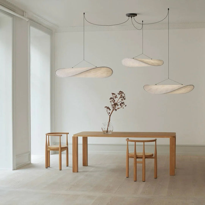 Tense Silk Pendant Light - Simprolos