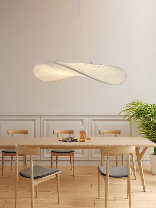 Tense Silk Pendant Light - Simprolos