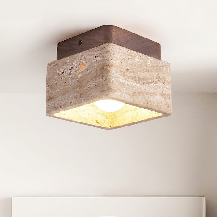 Terra Block Ceiling Light - Simprolos