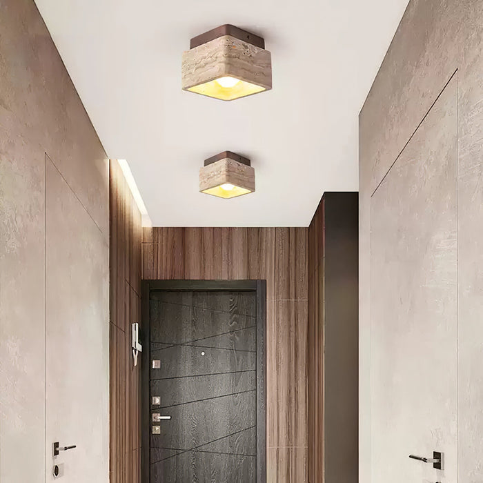 Terra Block Ceiling Light - Simprolos