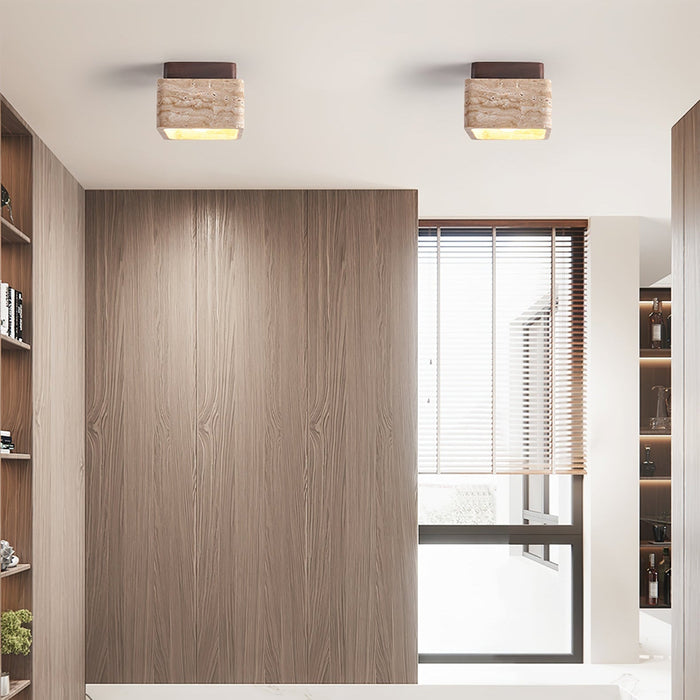 Terra Block Ceiling Light - Simprolos