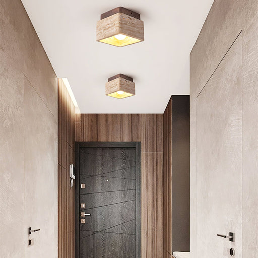 Terra Block Ceiling Light - Simprolos