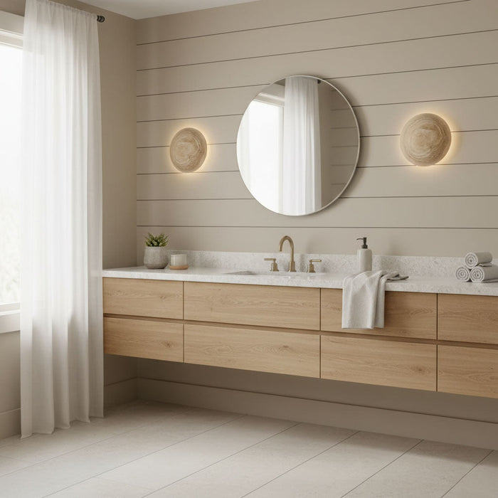 Terra Disc Sconce - Simprolos
