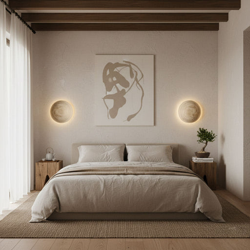 Terra Disc Sconce - Simprolos