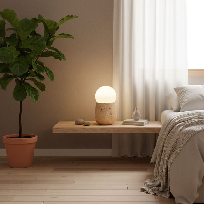 Terra Orb Table Lamp - Simprolos