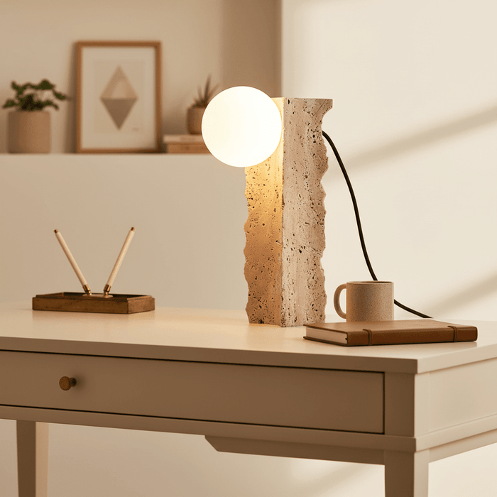 Terra Orb Table Lamp - Simprolos
