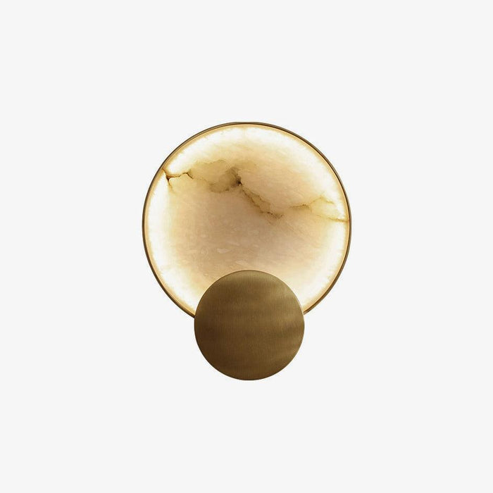 Terra Svet Alabaster Wall Lamp - Simprolos