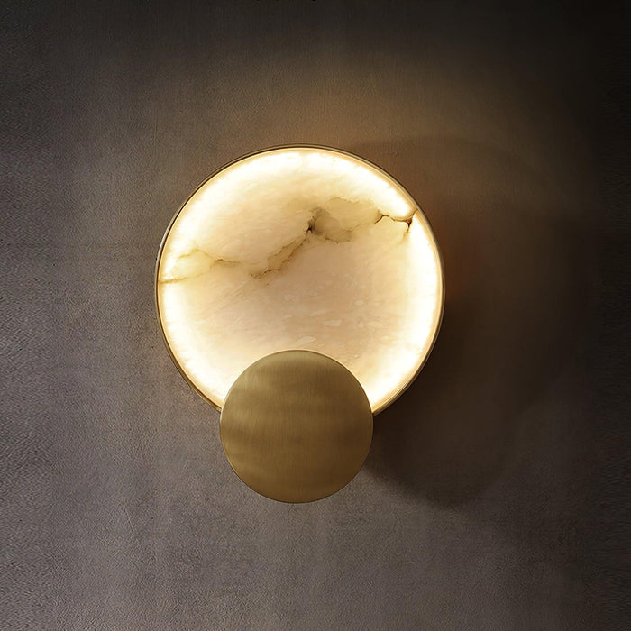 Terra Svet Alabaster Wall Lamp - Simprolos
