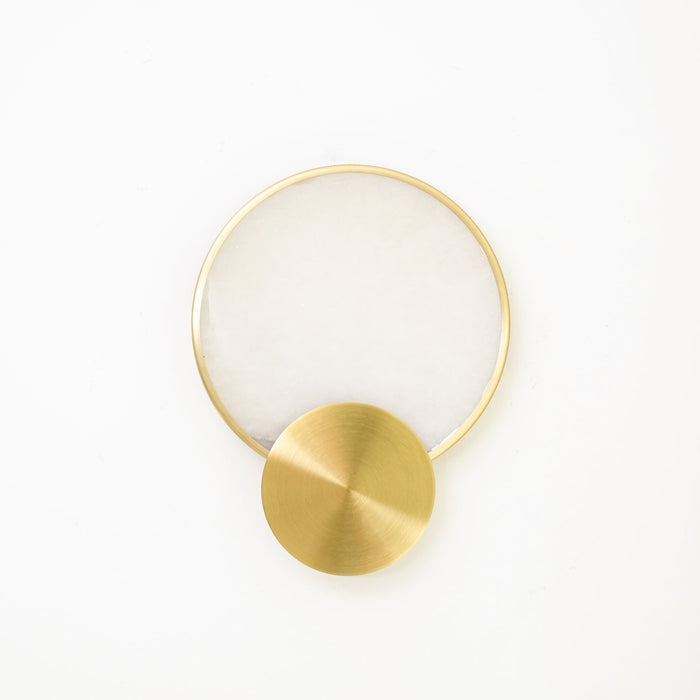 Terra Svet Alabaster Wall Lamp - Simprolos