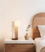Terra Travertine Orb Table Lamp - Simprolos