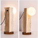 Terra Travertine Orb Table Lamp - Simprolos