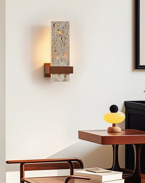 Terra Travertine Wall Light - Simprolos