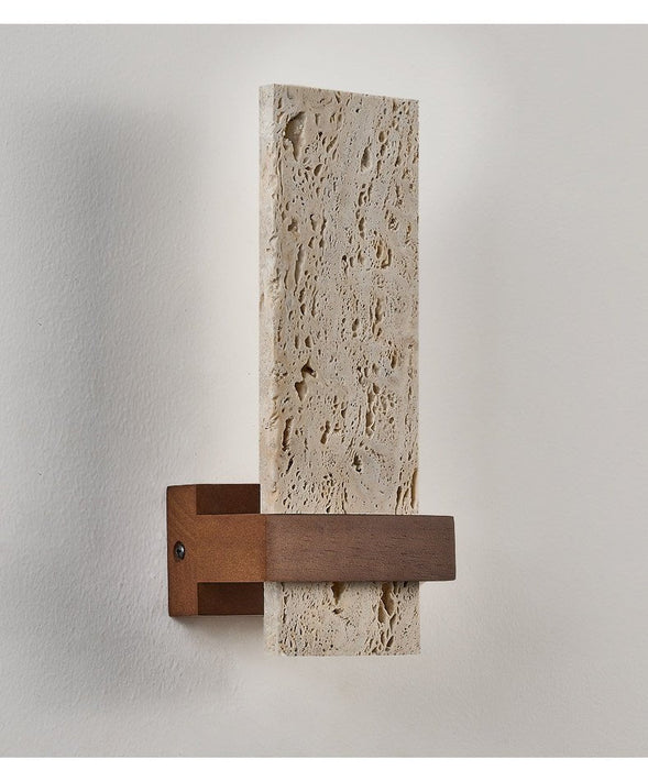 Terra Travertine Wall Light - Simprolos