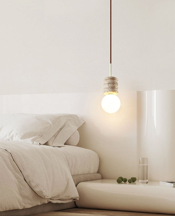 Terrava Stone Pendant Light - Simprolos