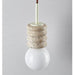 Terrava Stone Pendant Light - Simprolos