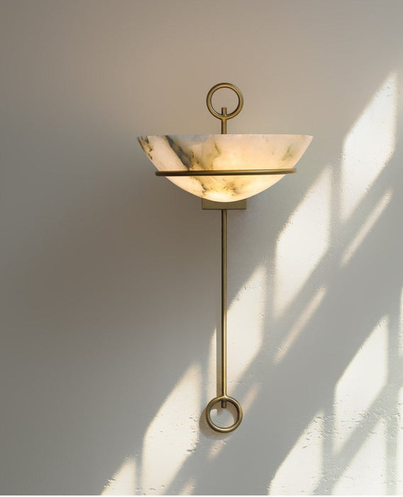 Tether Alabaster Wall Light - Simprolos