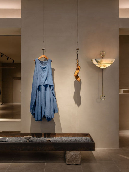 Tether Alabaster Wall Light - Simprolos